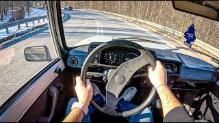 1990 Wartburg 13 58HP 0100 POV Test Drive 1571 Joe Black [upl. by Maurise]