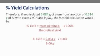 Expt 9 Alum from Scrap Aluminum PreLab Lecture Video [upl. by Asiruam122]