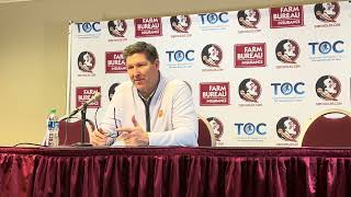 Clemson 78 Florida State 67 Brad Brownell postgame [upl. by Mode]