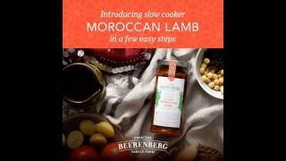 Beerenberg Slow Cooker Sauces – Moroccan Lamb [upl. by Aihpled857]