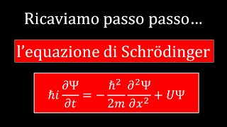 MQ101  Ricavare lEquazione di Schrödinger [upl. by Asseral]