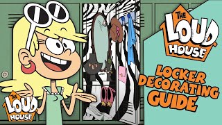 Back to School Loud House Locker Decorating Interactive Guide 💟 TryThis [upl. by Josiah]