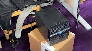 How to reset your Synology DS420j 4 Bay Desktop NAS Enclosure factory reset DIY [upl. by Terriss]