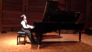 9 yo piano prodigy Shuan Hern Lee plays Chopin Ballade No1 [upl. by Asyla]