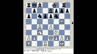 Abolichin Dmitrij vs Perunovic Milos  World Chess U10 1993 Bratislava Slovakia [upl. by Moberg]