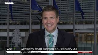 Germany snap election on February 23 [upl. by Harv]