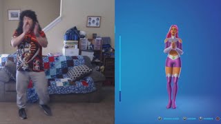 FFG Dance Fortnite Emotes Jiggle Jiggle [upl. by Atiugal]