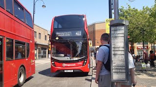 Shabby FRV  TFL Bus Route 422 North Greenwich  Bexleyheath Town Centre  E40H MMC  Stagecoach [upl. by Liana]