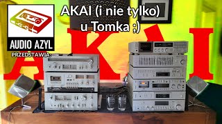 AKAI i nie tylko u Tomka Audio Azyl 314 Vintageaudio HiFi UNITRA [upl. by Ellswerth556]