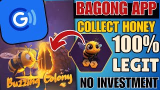 BAGONG LEGIT APPBUZZING COLONY APPFREE GCASH UP TO 1000 PESOSCOLLECT HONEYearningappearngcash [upl. by Anital]