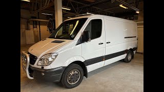 MercedesBenz Sprinter 519CDI Spylebil med Leistikow aggregat [upl. by Targett]