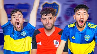 Boca va Almirante Brown  Reacciones de Amigos  Copa Argentina 2024 [upl. by Yrrot]