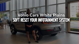 How to Soft Reset Your Volvos Infotainment System Volvo Cars White Plains How To [upl. by Bolt]