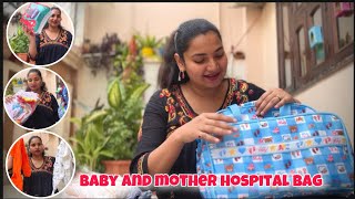 Baby and mother hospital bag video 🎒 [upl. by Guildroy42]