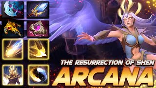 Vengeful Spirit Arcana  The Resurrection of Shen  Dota 2 Pro Gameplay Watch amp Learn [upl. by Attoynek785]