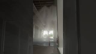 Sprinkler system testing 👷🏼‍♂️ singapore [upl. by Notirb]