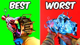 I Ranked Every Zombies Wonder Weapon [upl. by Adnyleb]