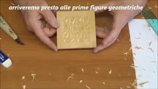 Video corso di intaglio legno a punta di coltello per principianti [upl. by Bonnibelle486]