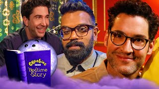 Bedtime Stories w David Schwimmer Romesh Ranganathan Tom Ellis amp LOADS more  CBeebies [upl. by Hserus]