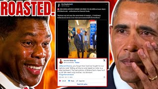 NFL Great Herschel Walker ROASTS Barack Obama over his RANT to Black Americans NOT VOTING for Kamala [upl. by Aikrahs]