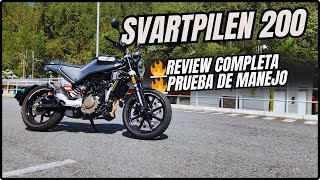 🔥SVARTPILEN 200 ¿LA MEJOR DEL SEGMENTO DE 200CC 🤔 [upl. by Yrreg]