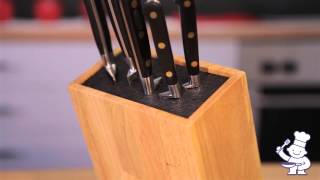 Grunwerg Universal Knife Block  BLK682 [upl. by Maddalena]