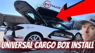 How to Add a Cargo Carrier to ANY Vehicle Even a Corvette C8 [upl. by Esoranna589]