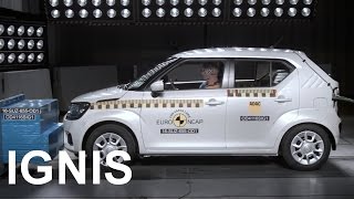 2016 Suzuki ignis  Crash Test [upl. by Thorsten]