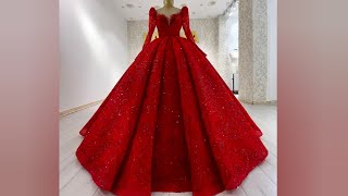 Gown designs for wedding  Bridal gown designs  Latest party wear gowns [upl. by Etnuahs]