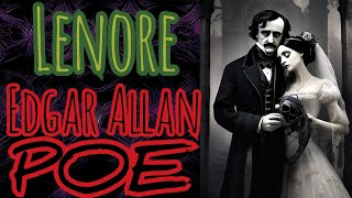 LENORE by EDGAR ALLAN POE Summary Analysis Meaning Interpretation Review Lenore Poem Analysis [upl. by Bambi]