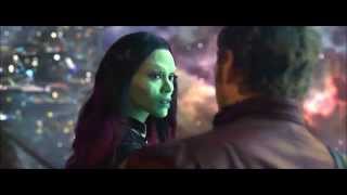 Guardians of the Galaxy  Peter and Gamora dance [upl. by Aritak]