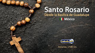 Rosario de hoy desde la Basílica de Guadalupe 🇲🇽 Miércoles 30octubre2024 1700 hrs [upl. by Ahsinawt]