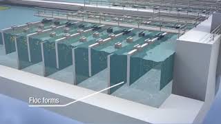 Part 2  Mt Crosby Water Treatment Plant  Sedimentation tanks [upl. by Nit]