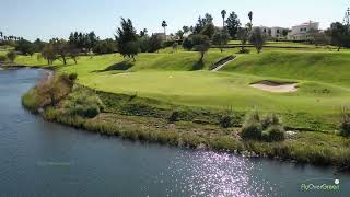 Golf Pestana Gramacho  drone arial video  Gramacho  Hole17 [upl. by Spiers]