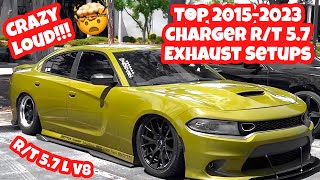 Top 20152023 Dodge Charger RT 57 Exhaust Setups [upl. by Mahda561]