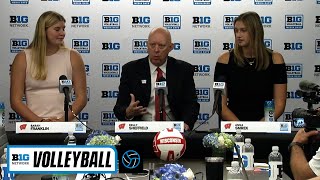 Day 2 of 2022 Big Ten Volleyball Media Days  Big Ten Coaches amp Players Talk with Media [upl. by Anhpad573]