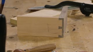 How To Hand Cut HalfBlind Dovetails [upl. by Lucy]