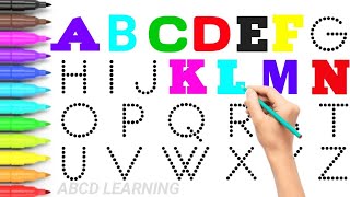 ABCD writing practice  Learn ABCD Alphabets and number counting 123  part 18 [upl. by Zavala]