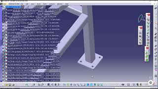 CATIA V5ASSEMBLYPART DESIGN Catia v5 software CATIA TUTORIAL [upl. by Tnafni]