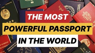 The most powerful passport in 2024 [upl. by Gilmour]