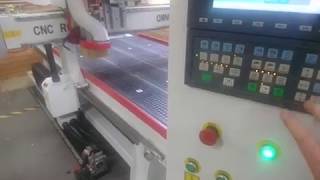 Syntec 6MB manual movement on the X Y Z and Rotary Axis of the Surf CNC Router [upl. by Clardy302]