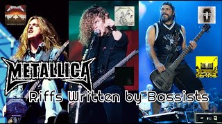 METALLICA Riffs Written by Bassists remake metallica metal [upl. by Wilmette]