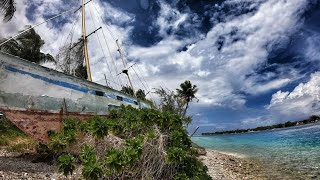 First impressions of Rangiroa and more electric problems  EP147 Sailing Seatramp [upl. by Lleuqram723]