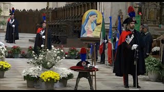 Celebrata a Belluno la Virgo Fidelis patrona dellArma dei Carabinieri [upl. by Cornish153]