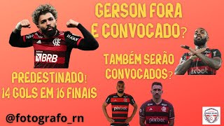 PREDESTINADO COM 14 GOS EM 16 FINAIS  GERSON E ZAGUEIROS CONVOCADOS  MARACANÃ LOTADO PARA A FINAL [upl. by Atinid]