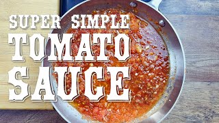 Easy Tomato Sauce [upl. by Violette]