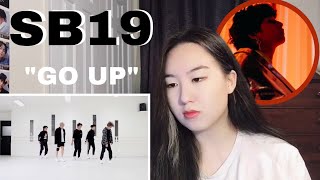 SB19 FILIPINO BOY GROUP quotGO UPquot DANCE PRACTICE REACTION  수안 SUAN [upl. by Bruni]