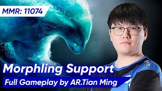 🌊 Tian Ming MORPHLING SUPPORT 736  Dota 2 Pro Gameplay [upl. by Jeu]