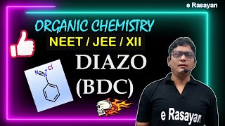 CLASS 12  ORGANIC NAME REACTIONS  PREPERATION OF DIAZONIUM SALT BDC NEET amp JEE [upl. by Atel55]