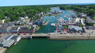 An Aerial Tour of Kennebunk and Kennebunkport Maine [upl. by Dorrehs173]